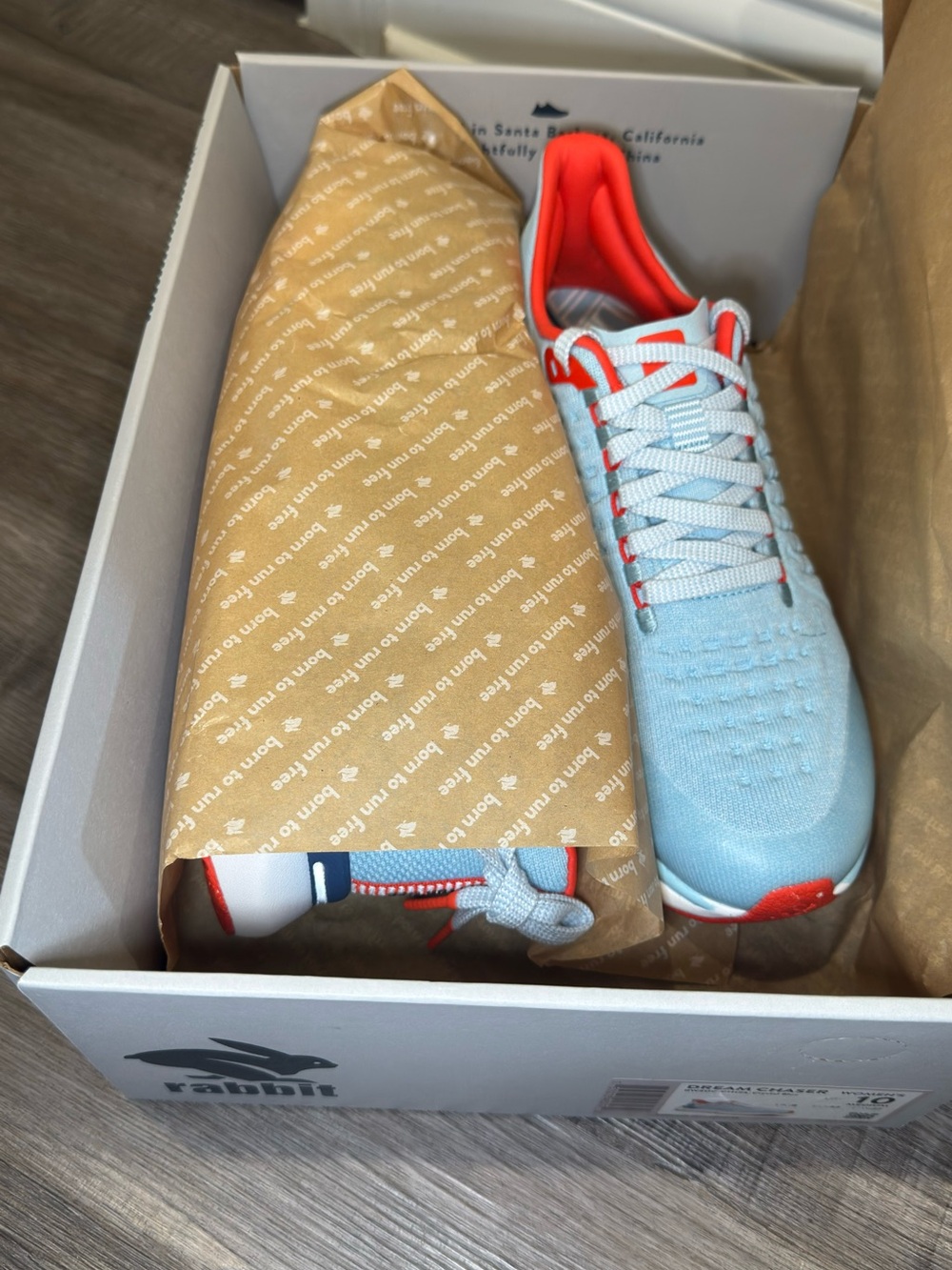 Rabbit Dream Chaser Athletic Sneakers in Crystal Blue - Picture 10 of 12